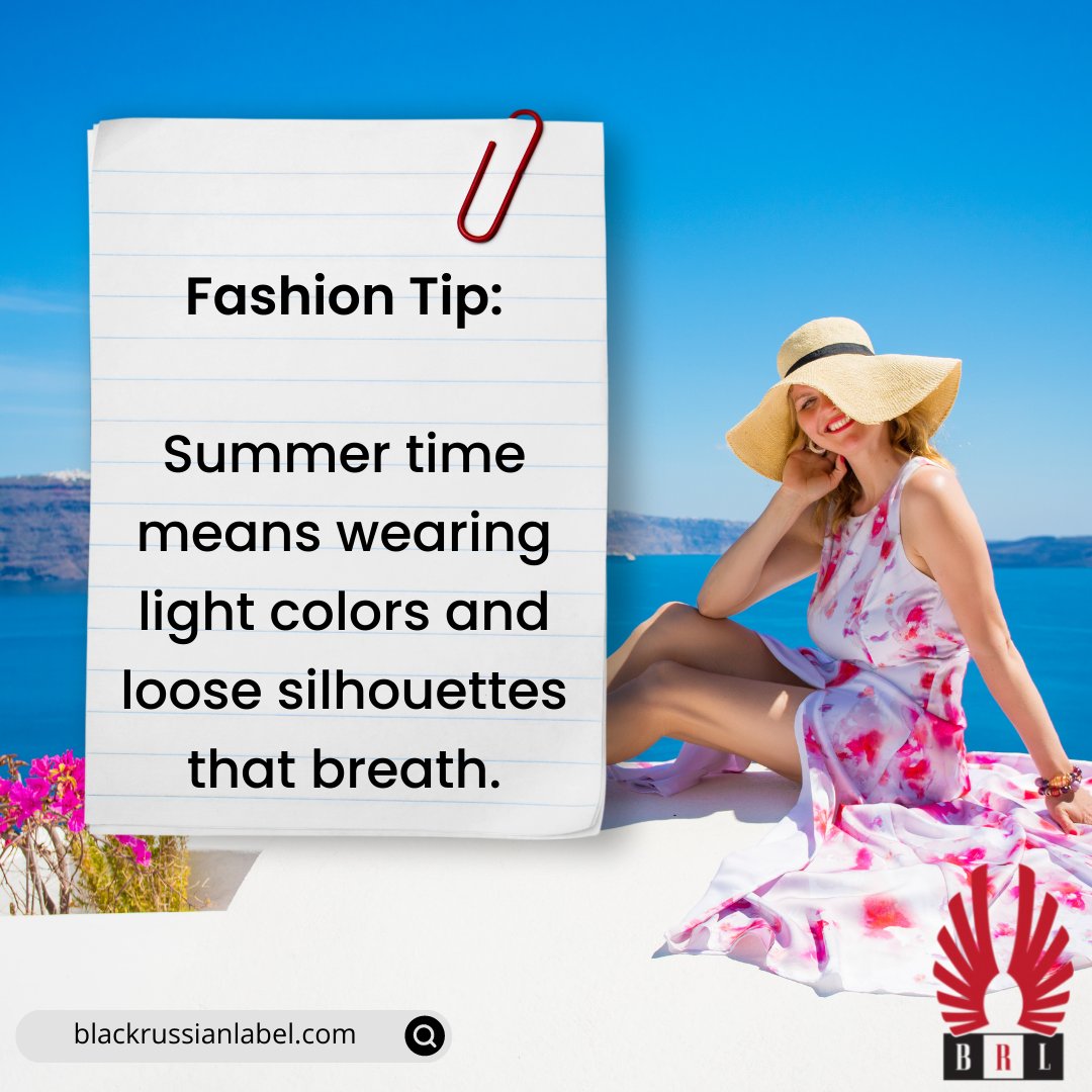 blkrussianlabel's tweet photo. As the temps rise, so should your fashion! Here is a simple #fashiontip for this summer. https://t.co/gIVv1QFnqK