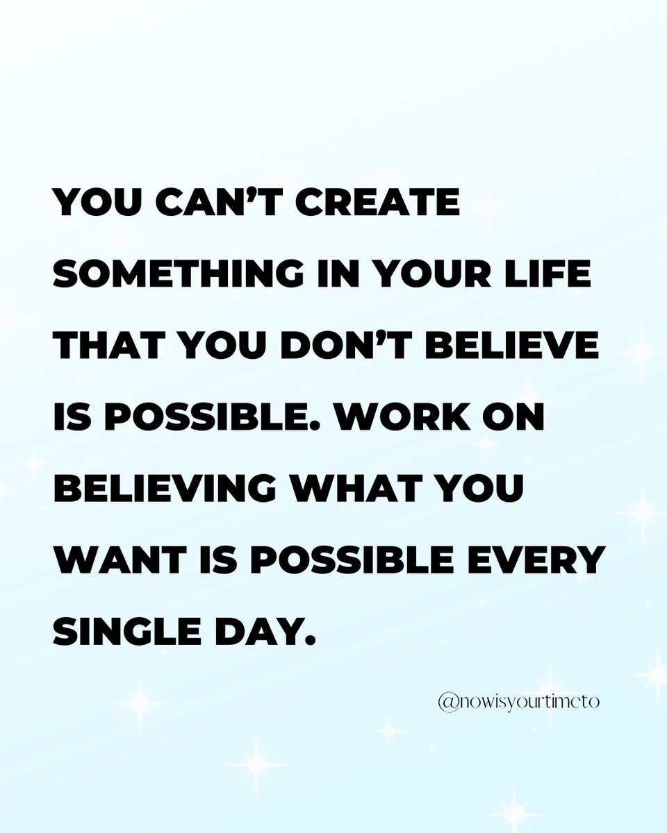 Why is it that you think that something can happen for other people but not for you?

“It’s alright for them, they haven’t had to struggle like I have…”
“They’ve got more experience than me…” 
“They’ve got support from XXX so they can do it.”

This mindse