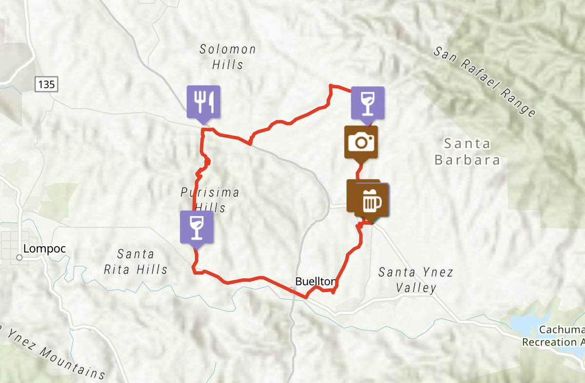 cyclecalcoast's tweet photo. Challenge: Drum Canyon Loop 🚲

Length: 44.1 miles

This route climbs through vineyards, along rolling hills with ancient oak trees, cattle, and horse ranches. You'll feel far afield, even though you're only 45-min from #SantaBarbara: https://t.co/9qNinyd8mD

#CycleCalCoast https://t.co/bdSvqiisS3