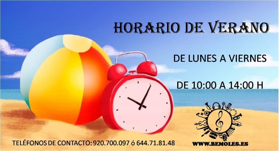 ⚠️⚠️⚠️ATENCIÓN⚠️⚠️⚠️

Cambio de Horario !!!!!!

Telefonos  de contacto 920.700.097 o via WhatsApp 644.71.81.48

También 24 horas en nuestra tienda online bemoles.es