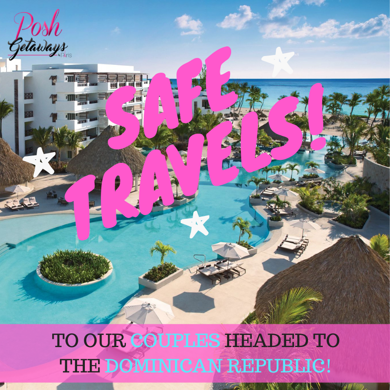 PoshGetaways's tweet photo. Safe Travels to our couples in Punta Cana celebrating a 40th Birthday! Enjoy your #POSHGetaways

Live love &amp; Laugh! 

#grouptravelexpert #blackcouplesgoals #livelovetravel #dowhatyoulove #travelconcierge #visitjamaica #visitdomincanrepublic #secretsresorts #adultsonly https://t.co/UPvrWIuBg0