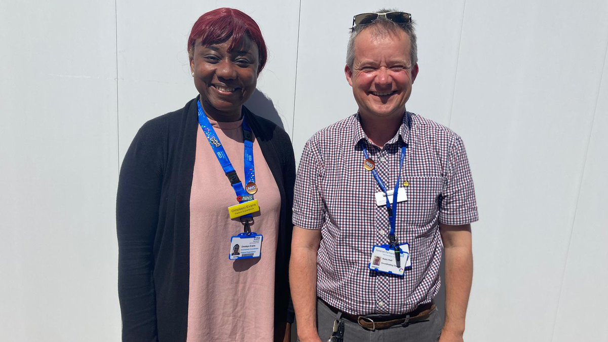 Very please to Introduce our new interim co chair of multicultural <a href="/SomersetFT/">Somerset NHS Foundation Trust</a> 🥰 <a href="/TayoEvans/">Tayo Evans LD nursing 👌</a> will lead our network with Robin while <a href="/jamesmarthy01/">james esleyer</a> is settling with his new role. We are very grateful for Tayo &amp; her manager’s <a href="/PatientExpMph/">Charmaine Griffiths</a> support❤️ Thank you 😊