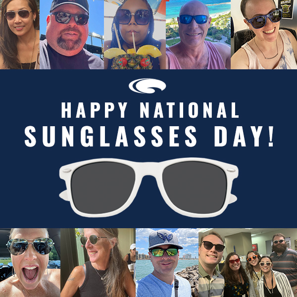 GGOutfitters's tweet photo. Not only do we offer the trendiest sunglasses to our customers, the G&amp;G Team wears some cool shades of their own! #HappyNationalSunglassesDay #SunglassSelfie https://t.co/1DhtAU3yeB