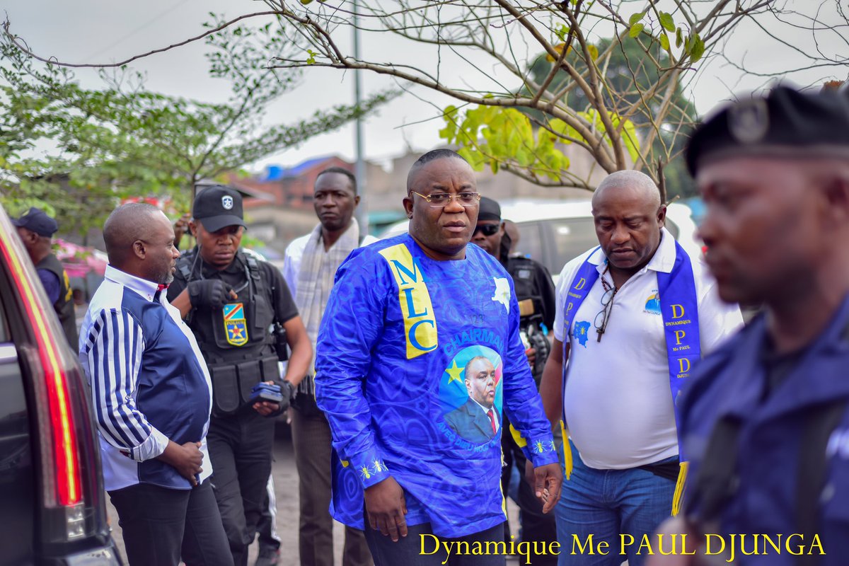 WolffMugos's tweet photo. #RDC-Kinshasa, MLC : la Dynamique Me Paul Djunga désormais installée dans la commune de Ngiri Ngiri

Nous jeunes soutenons la vision patriotique du digne Fils du pays @Pdjunga @DynamiqueDjunga 
Merci pour tout ce que vous faites. https://t.co/WiiDHudRos