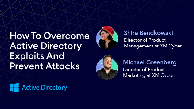 XMCyber_'s tweet photo. Join Shira Bendkowski, our Director of Product, as she takes you through XM Cyber’s new Active Directory capabilities to reveal entire attack paths across AD and other vectors, how we aid in remediation and continuously protect critical assets
https://t.co/QF0lvStnPo https://t.co/7Vnx4swFjb