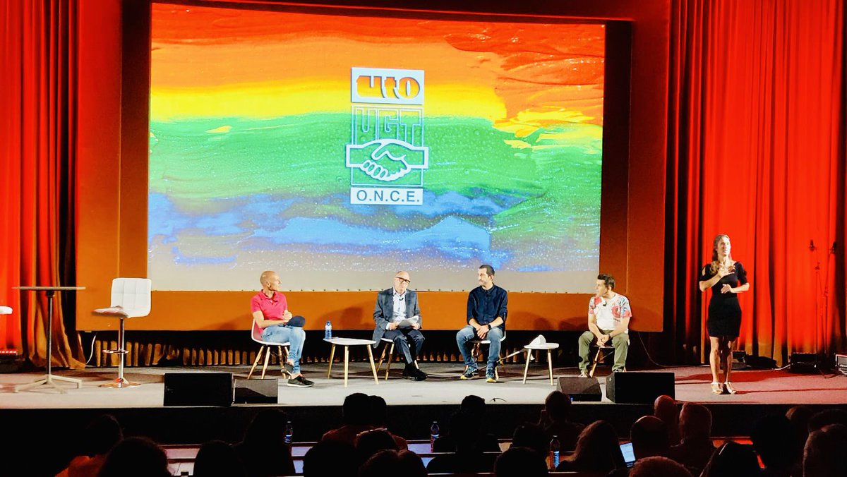fquinterog's tweet photo. Gracias a #UTOUGT de @ONCE_oficial que hoy me ha invitado como experto en comunicación institucional a la presentación de su sección sindical #lgtbi esta tarde en #Torremolinos https://t.co/Clj9hlSjjo