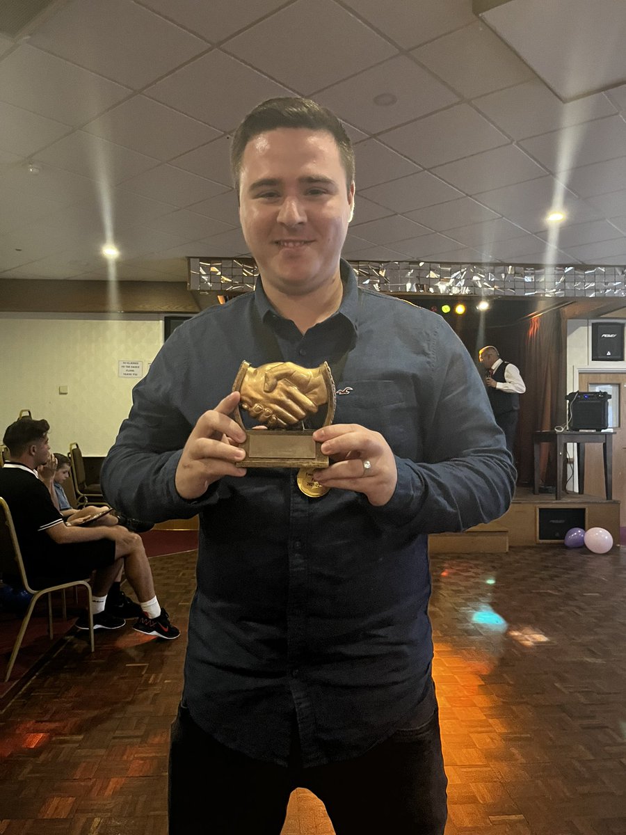⚽️ Presentation Night 21/22 ⚽️                
🏆 Tyler’s Memorial Special Recognition Award🏆                               
Chris Thompson