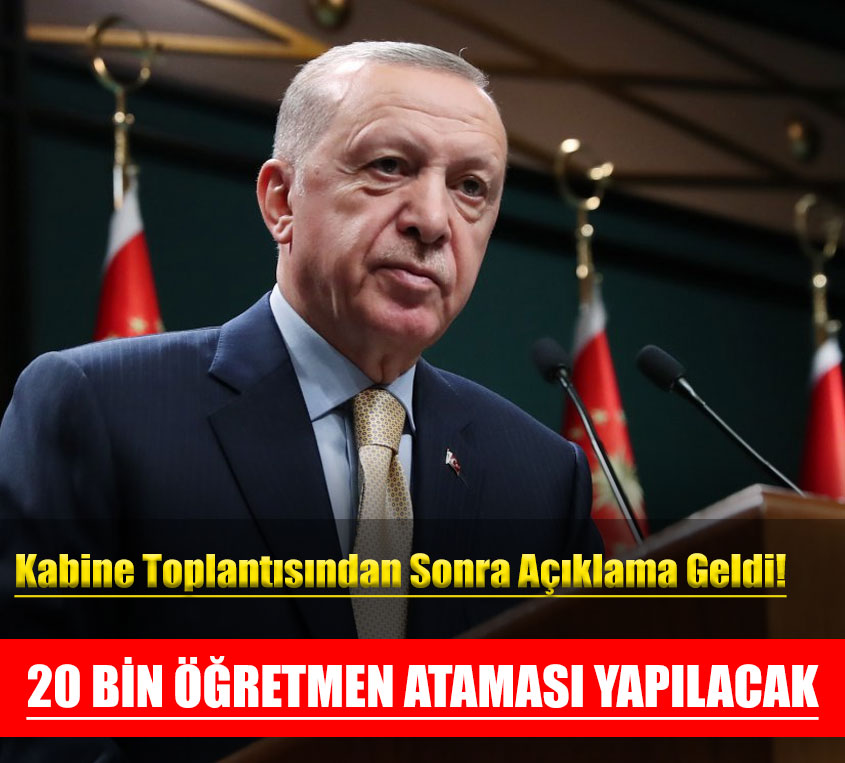kamuilanpost's tweet photo. Cumhurbaşkanı Erdoğan Açıkladı: 20 Bin Yeni Öğretmen Ataması Yapılacak
Detaylar>> https://t.co/yB7FYzeozz #Kpss2020 #Kabineden21eMujde https://t.co/I7bUapqDr7