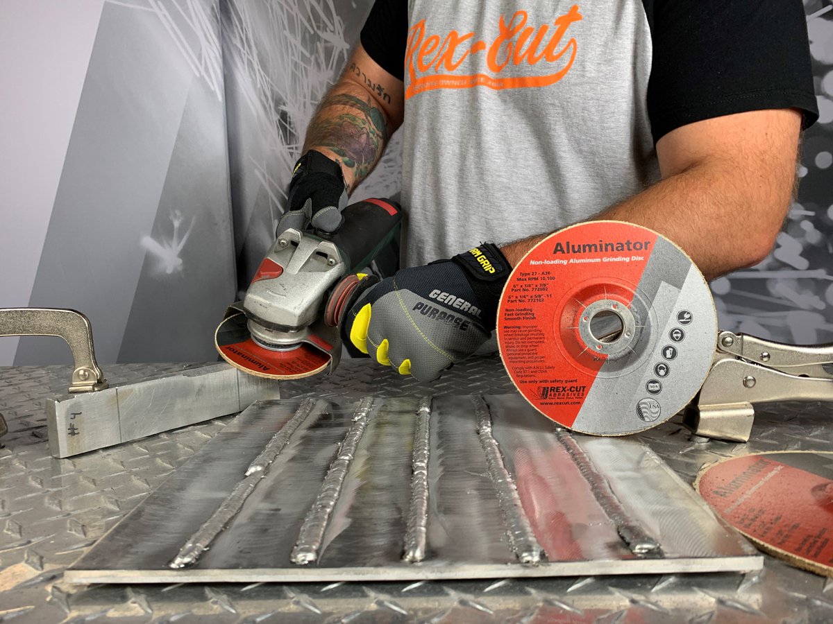 The Aluminator doesn't mess around. It works hard to make grinding aluminum easier.