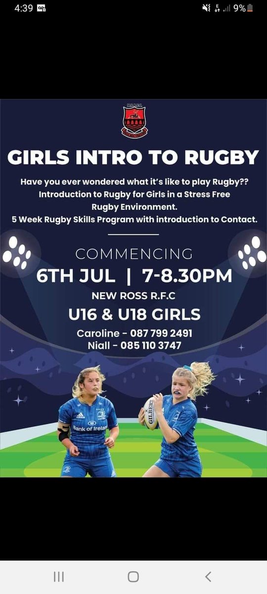 NewRossCCRO's tweet photo. Please share 📣

Still looking for more girls to join!

@mercynewross @CBSNewRoss https://t.co/EzSOHHihjD