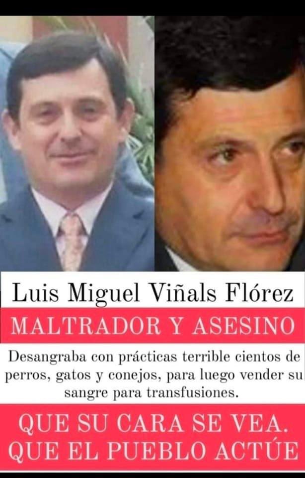 IbonPerezTV's tweet photo. Luis Miguel V. F, sacrificaba a perros y gatos para vender su sangre a clínicas veterinarias y hospitales. Lo han detenido en Humanes (Madrid) y han liberado a 240 animales- galgos, conejos y gatos -que se encontraban en pésimas condiciones. Por si lo liberan, este es. https://t.co/N71B2aVcmD