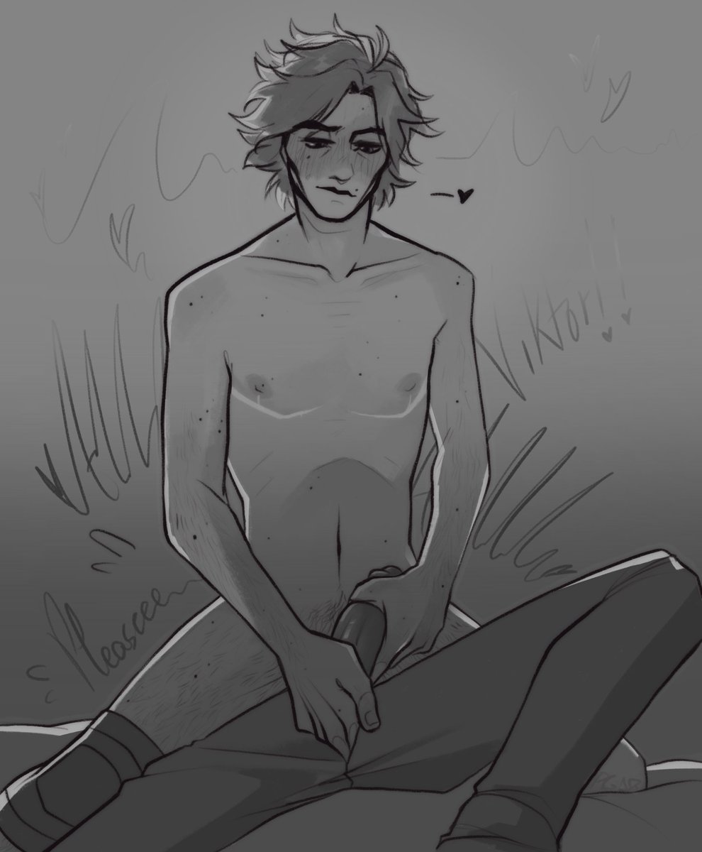 SaltywSand's tweet photo. Cw/ nsfw jayvik 

Impulsive little doodle of these two https://t.co/Bz5RFkDvM6