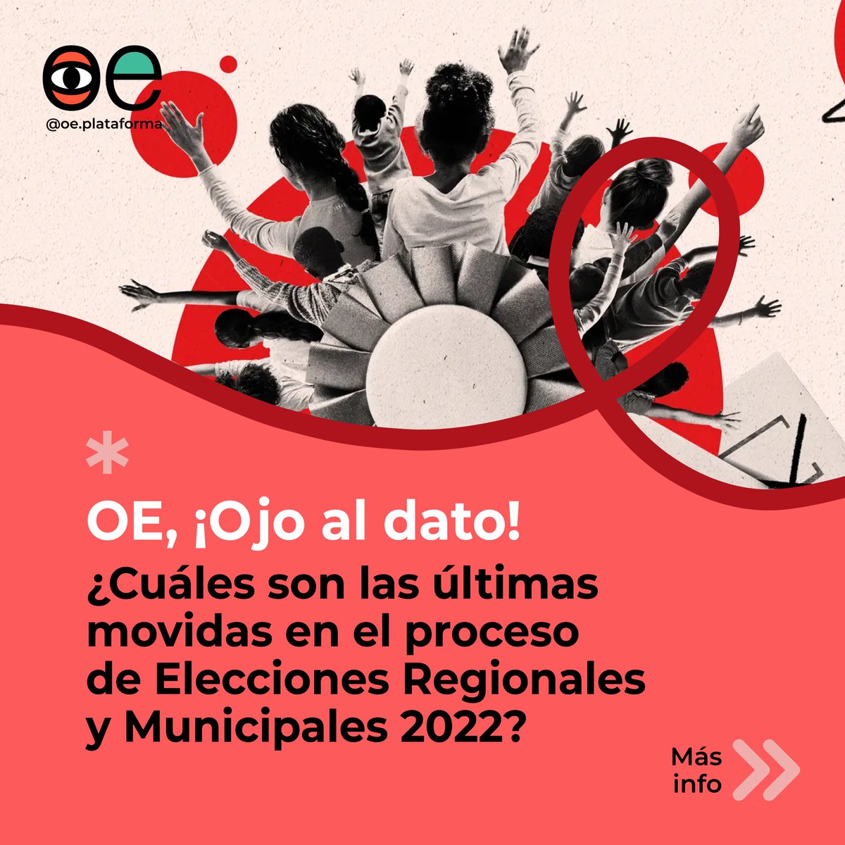 oe_plataforma's tweet photo. 📣 La semana pasada se terminó el plazo de inscripción de listas y fórmulas para las Elecciones Municipales y Regionales 2022. Te contamos los últimos acontecimientos de este proceso
#oeperu #oe #eleccionesperu #eleccionesmunicipales2022 #elecciones2022 #lima #peru #politicaperu https://t.co/dch1iBoBA6