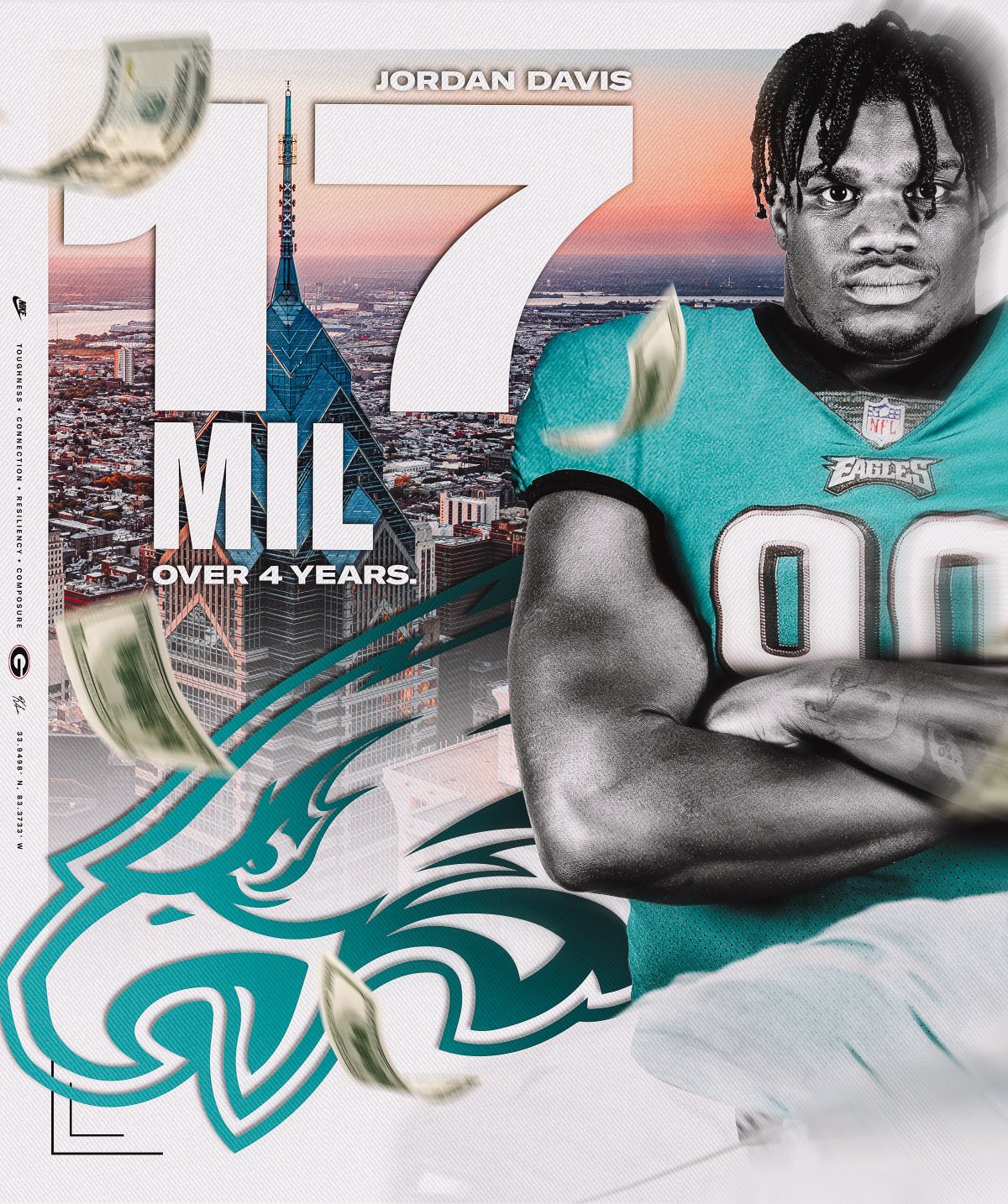 NFL Draft 2022: How to buy a Jordan Davis Philadelphia Eagles jersey 