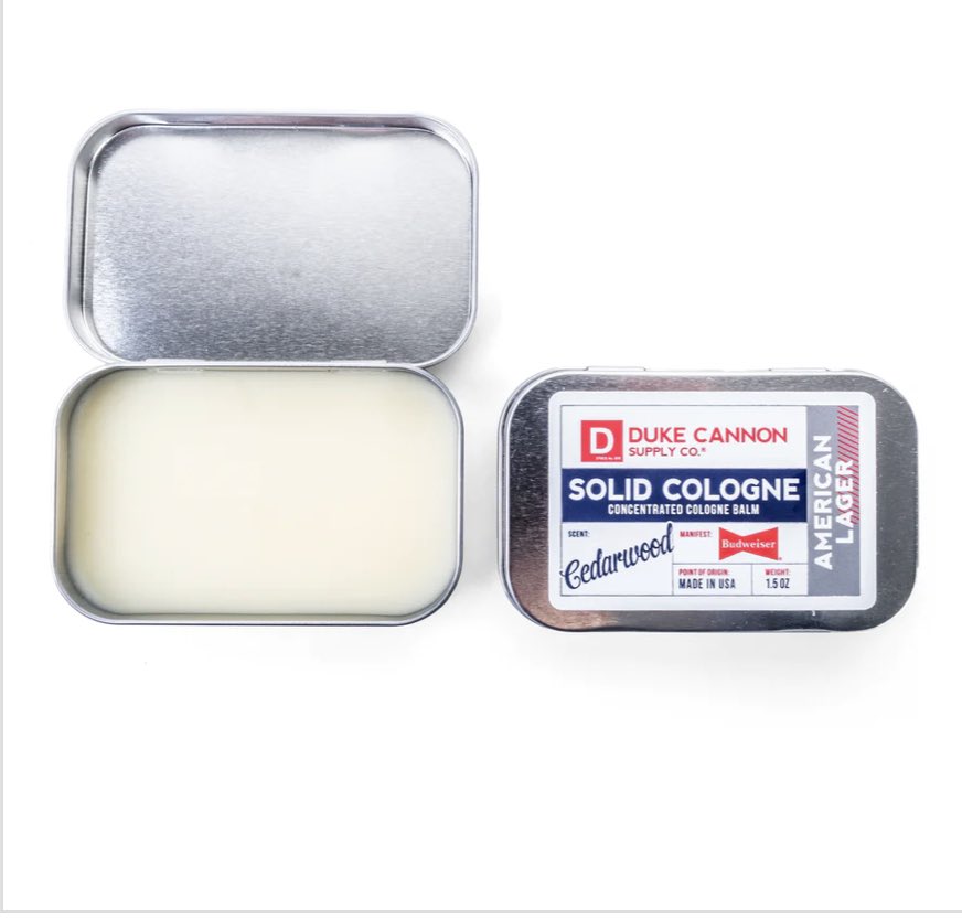 Rodger730065431's tweet photo. @Kristyann39 #DukeCannon. Comes in a metal ammo box. Itโs a solid cologne and the ladies love it. https://t.co/VZAyyu6TKF