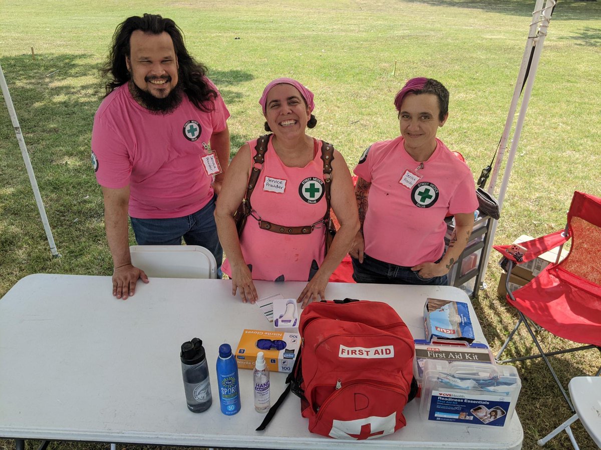 After spending the weekend supporting protests and other events, we spent today doing community care at the “Grab a Bite - Get Tested” health expo with The Afiya Center. Reproductive justice includes accessible and affordable care and testing for people with HIV and other STIs.
