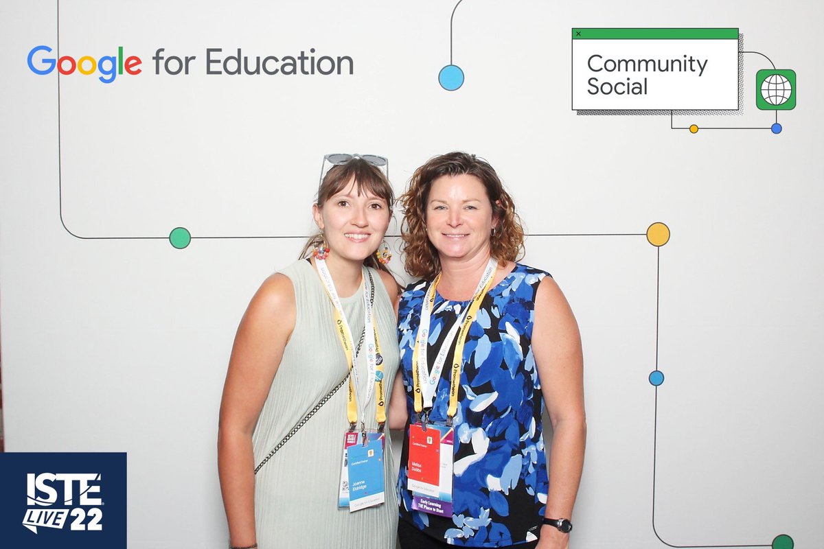 jmarzec88's tweet photo. Say hello to your Google Certified Trainers! Did you know that ETS has currently three Google Certified Trainers on their team ready to assist #OKCPS teachers with their Google needs and ideas? I am one of them! PM with questions😊 #GoogleEDU #ISTELive https://t.co/UUYf8ajvRi