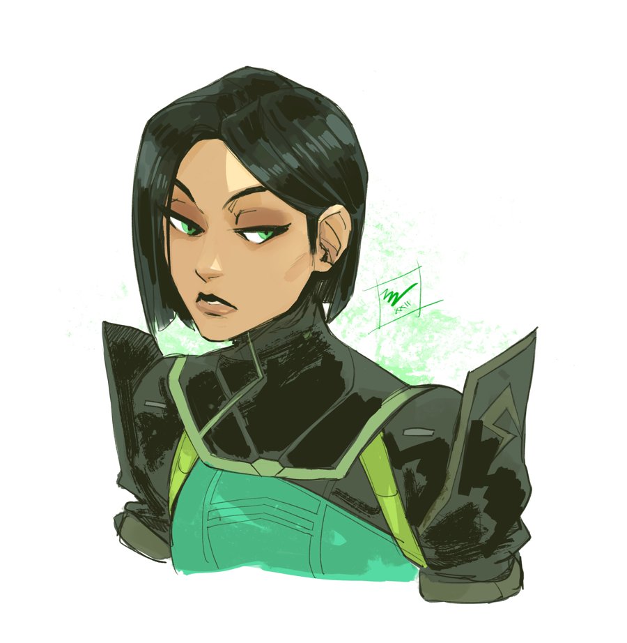 「another viper 💚 #ValorantArt 」|𝕍𝕒𝕤𝕙𝕪のイラスト