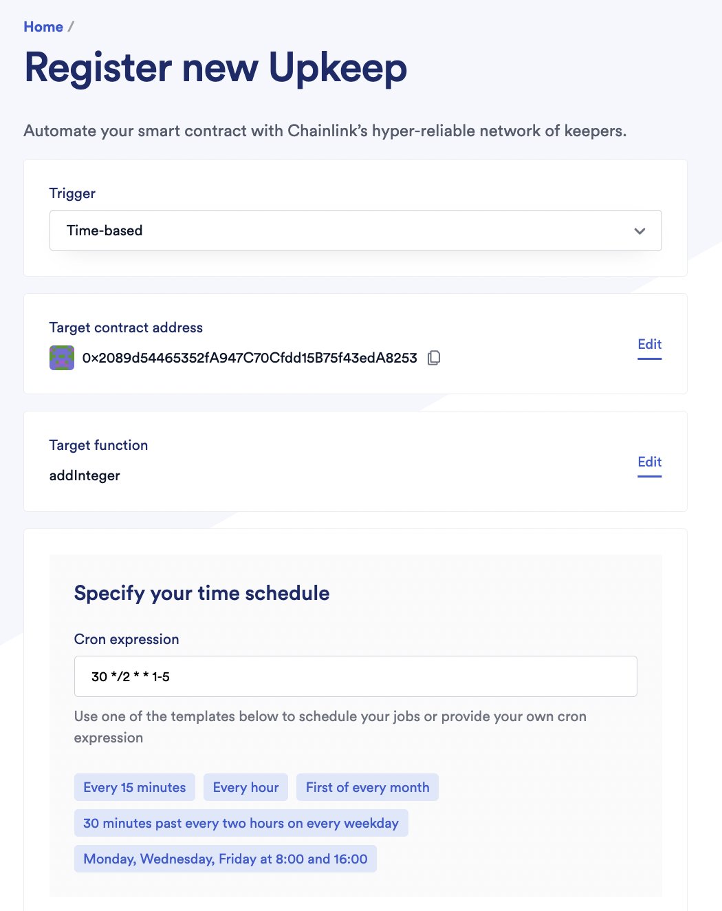 Chainlink on Twitter "Introducing the Chainlink Keepers Job Scheduler