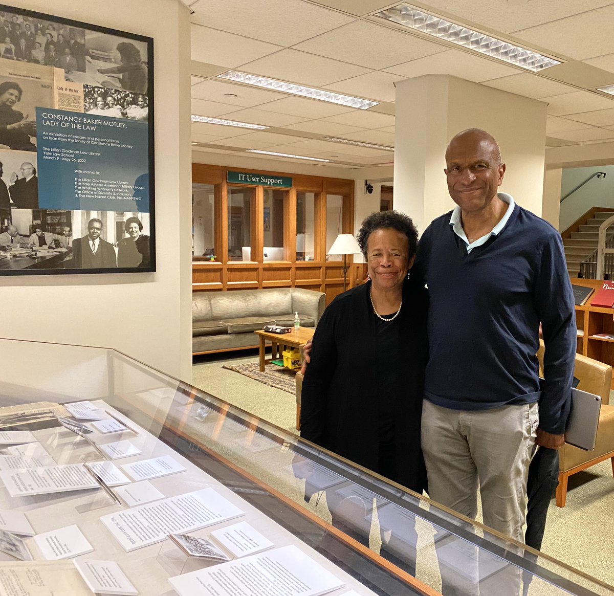 Yale Law Library tweet media