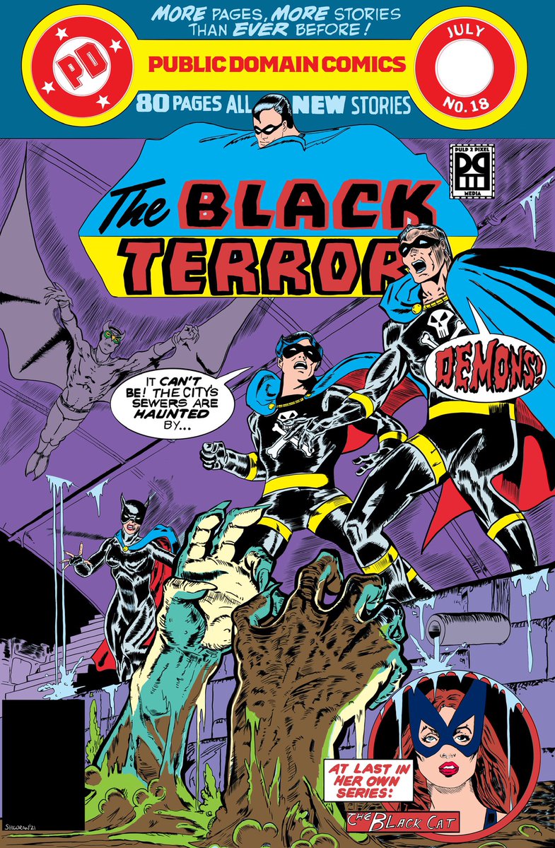 pulp2pixel's tweet photo. Latest pieces you can find at my RedBubble store. Available on multiple products. 

https://t.co/2PosZHVY5z 

#redbubble #ComicArt #digitalart #pulp2pixel #publicdomain #blackterror #missfury #stardust #spacehawk #babe #boodyrogers #fletcherhanks #basilwolverton #junetarpémills https://t.co/f0OkqYZOwz