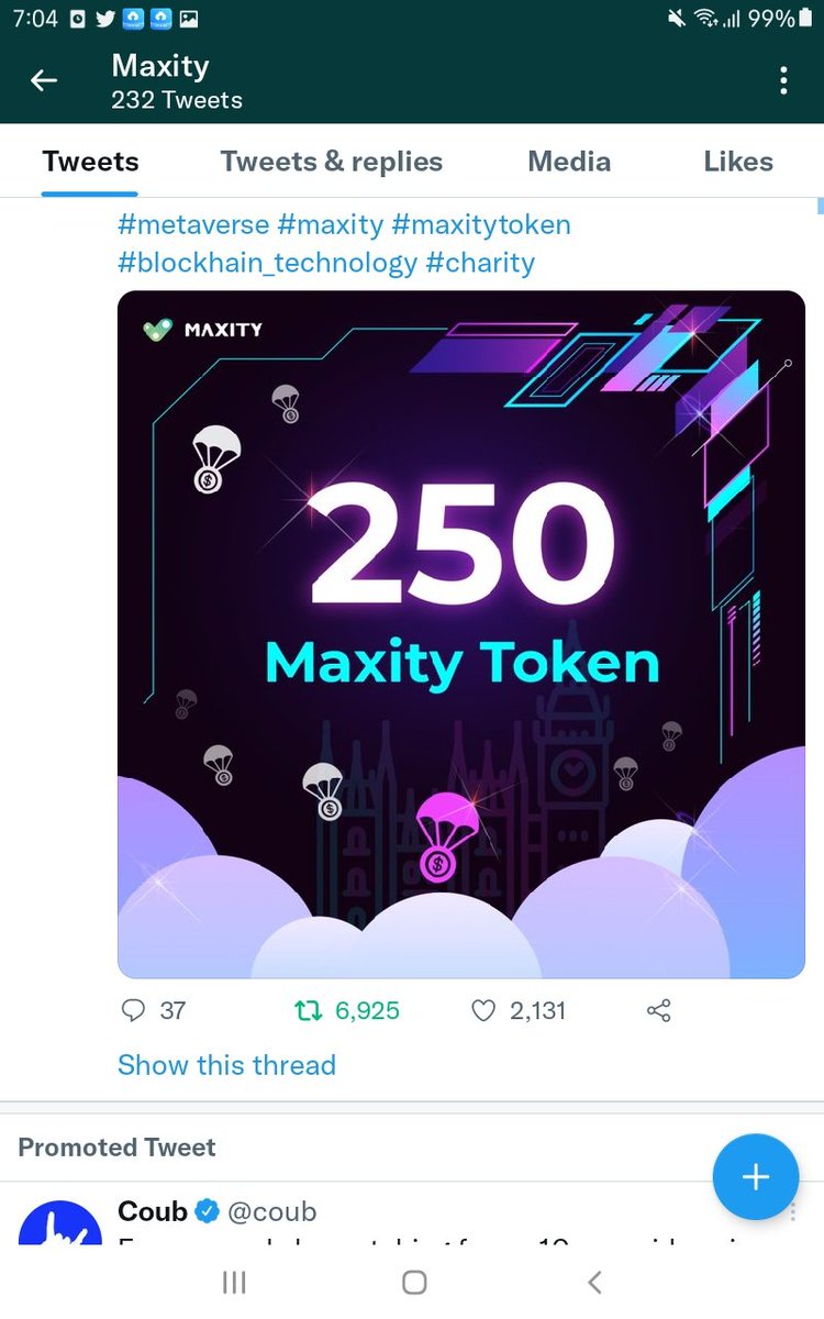 1st1000entryWIN's tweet photo. @DaJenus @Maxity_io https://t.co/7dYuh14HT5