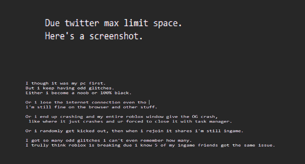XxxDesxxXtroll's tweet image. #roblox #robloxdev *2nd screenshot is the issue a bit explained lel* #riproblox @SharkBloxYT 

(I see nobody talk about this and i been trying to get anwsers ;-;)