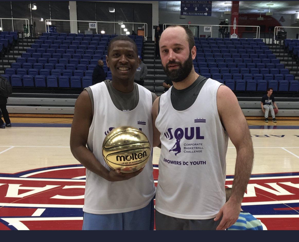 drVTW's tweet photo. Excited about my friend and teammate Joe Feldmann returning as @Jeopardy champion tonight. You have been winning since HS (east regional), @SOUL_Programs and now Jeopardy. Keep it up champ 🏀😎🤓 https://t.co/286KFBbUlw