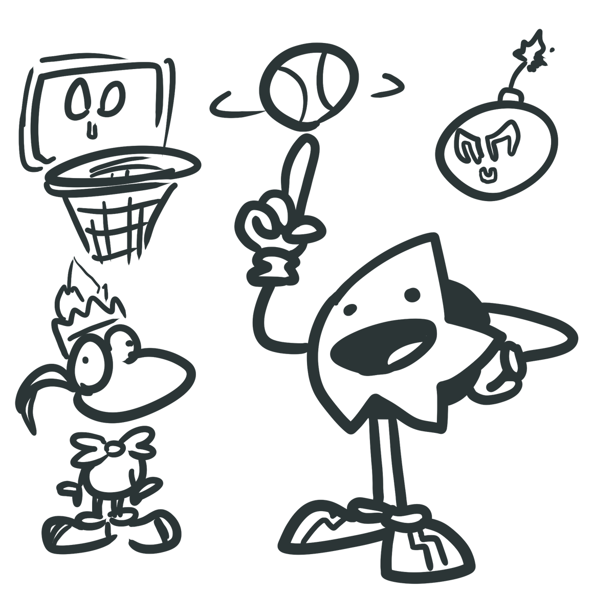 Wonchopmonkeyma's tweet photo. To round things off, here's the remainder of my interim doodles.
#sega #ristar #headdy #eccothedolphin #kidchameleon https://t.co/JI1qCmPlkN