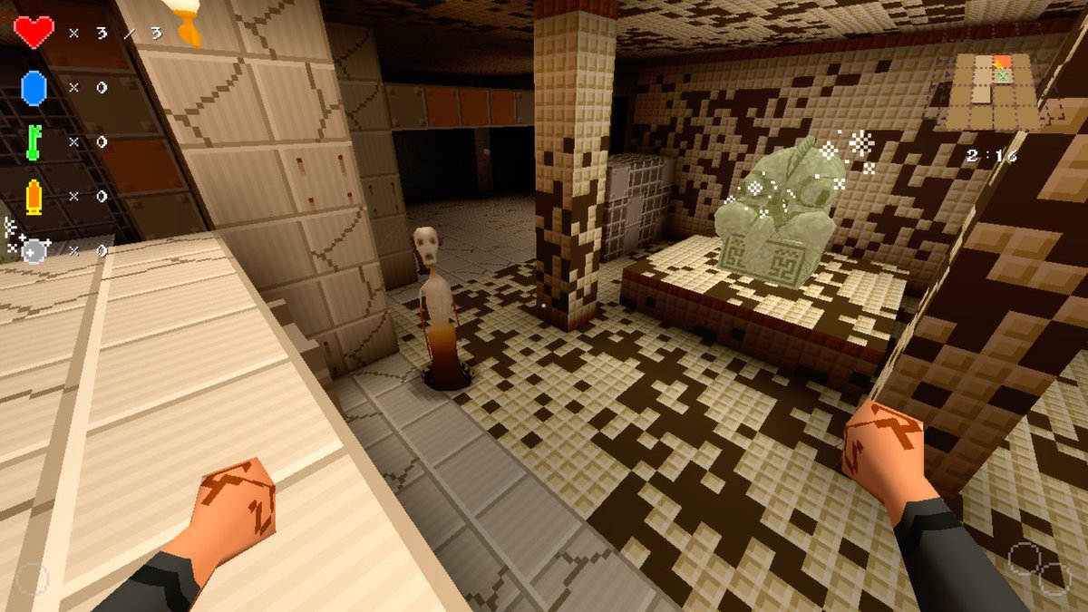 DominicTarason's tweet photo. $1.49 - Eldritch might look like Minecraft, but it plays like Dishonored as a roguelike.  It's fast, responsive and full of interlocking systems rich in tactical possibilities.

Featuring several campaigns, each based on a different Cthulhu mythos story.

https://t.co/pVG3FmJ7W0 https://t.co/joHJ1ioozS