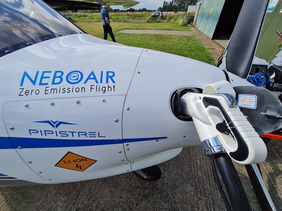 NebOair's tweet photo. Such a fabulous time taking part in the London to Brighton Electric Vehicle Rally at the Weekend, we loved our prize! Our Pipistrel Aircraft Velis Electro G-OFTR was expertly piloted by Deepak Mahajan in just 2.25hrs
Thanks for having us!! #electricaircraft #cleanerskies #jetzero https://t.co/7kTjvRb1dB
