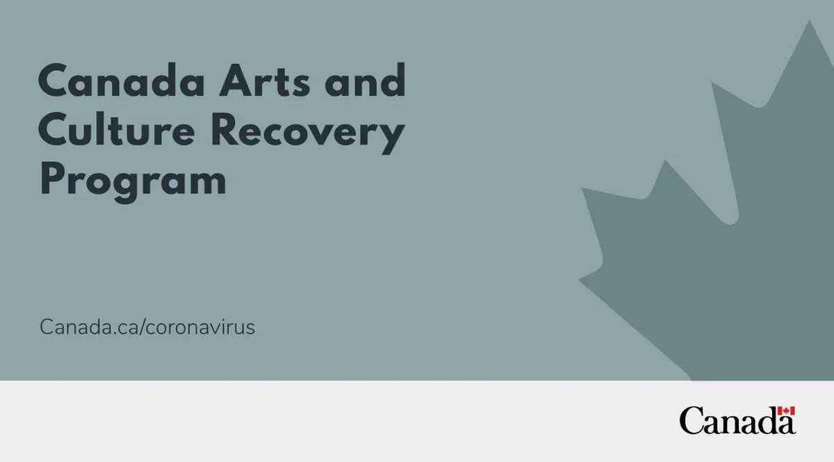 CanadaCouncil's tweet photo. We are keeping artists at the center of our thinking, as we work towards rebuilding and strengthening of the arts sector with support from the Canada Arts and Culture Recovery Program #BringingtheArtsToLife
https://t.co/QAGl0GchO7 https://t.co/FI0GaPk3xA