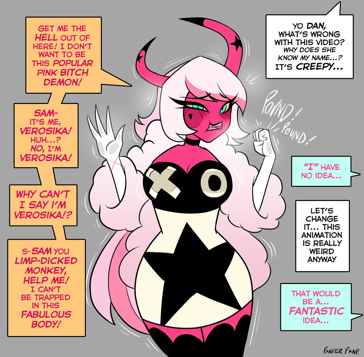 Patreon stream request for <a href="/UminamiTF/">Uminami</a>! Random guy gets swapped into Verosika!

Description in comments.