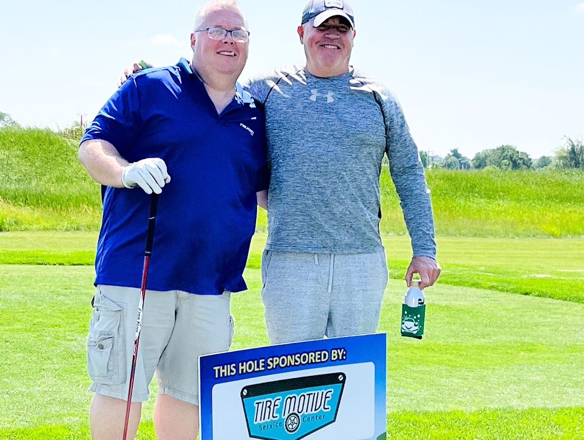 GoJacksDance's tweet photo. That’s a wrap on our annual golf tournament! We are so thankful to have another successful year! Special thanks to Elmwood Golf Course and our Gold Sponsors: Twin City Fans (not pictured), Davenport, Evans, Hurwitz &amp; Smith, LLP, Tire Motive, and D5 Solutions! https://t.co/dyqLhVeF5t