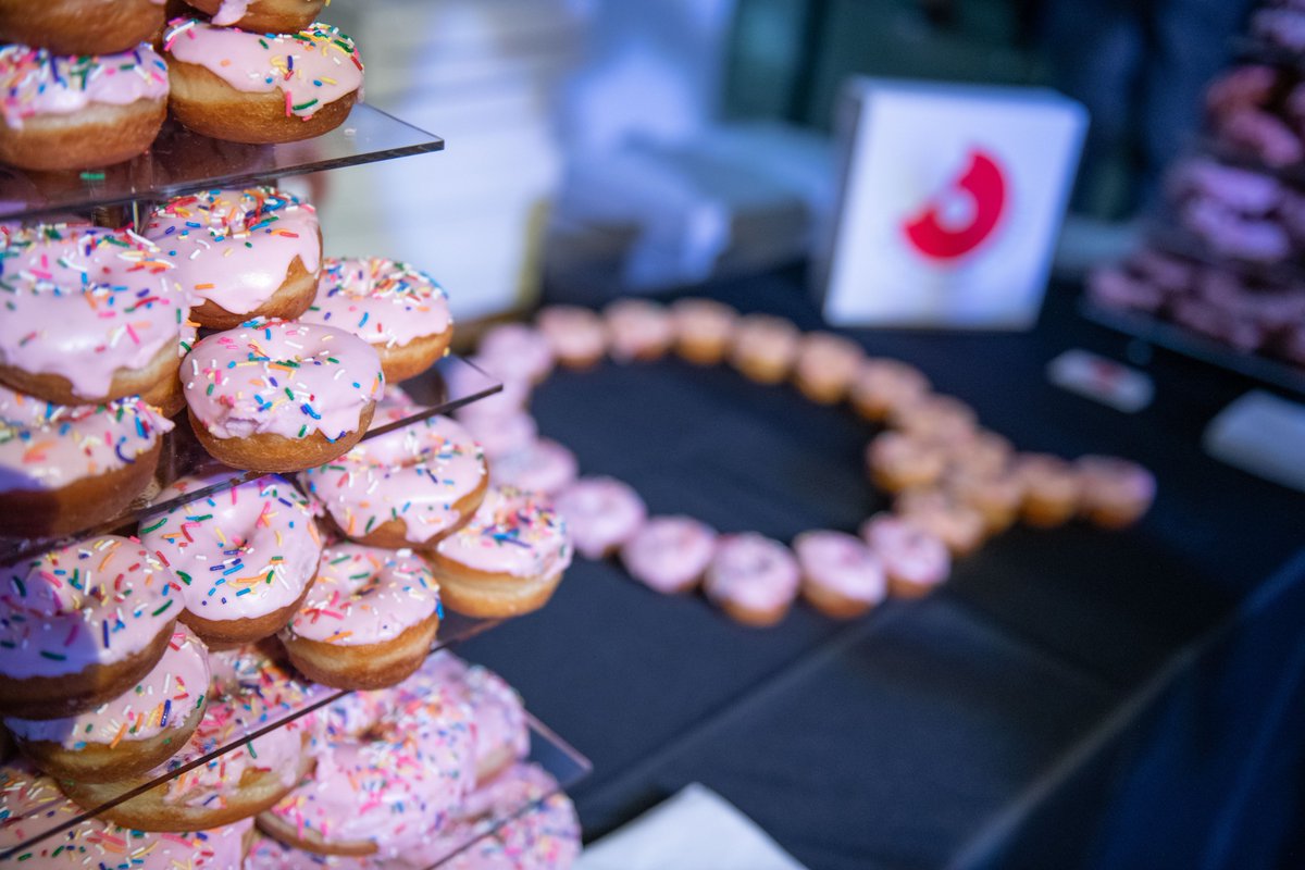 quirkiesnft's tweet photo. Who enjoyed the doughnuts in Quirksville?!?

If you did make sure to shout out our doughnut queen @princessashleiv who organised these for us!!!

How else can we use doughnuts?!? 🍩 https://t.co/dWsdf3gUav