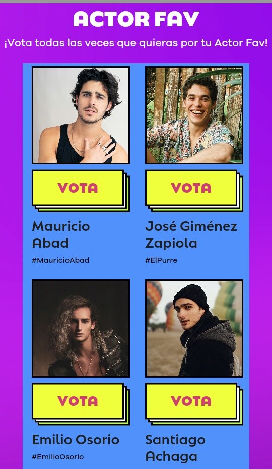 🚨 | Emilio <a href="/mailomarcos/">🤘🏻Emilio.O.Marcos 🤘🏻</a> está Pre- nominado como "Actor Favorito" en los Kids Choice Awards.

Pueden votar usando los hts: #KCAMexico #EmilioOsorio

Y en la página oficial: kcamexico.com/vota/actor-fav