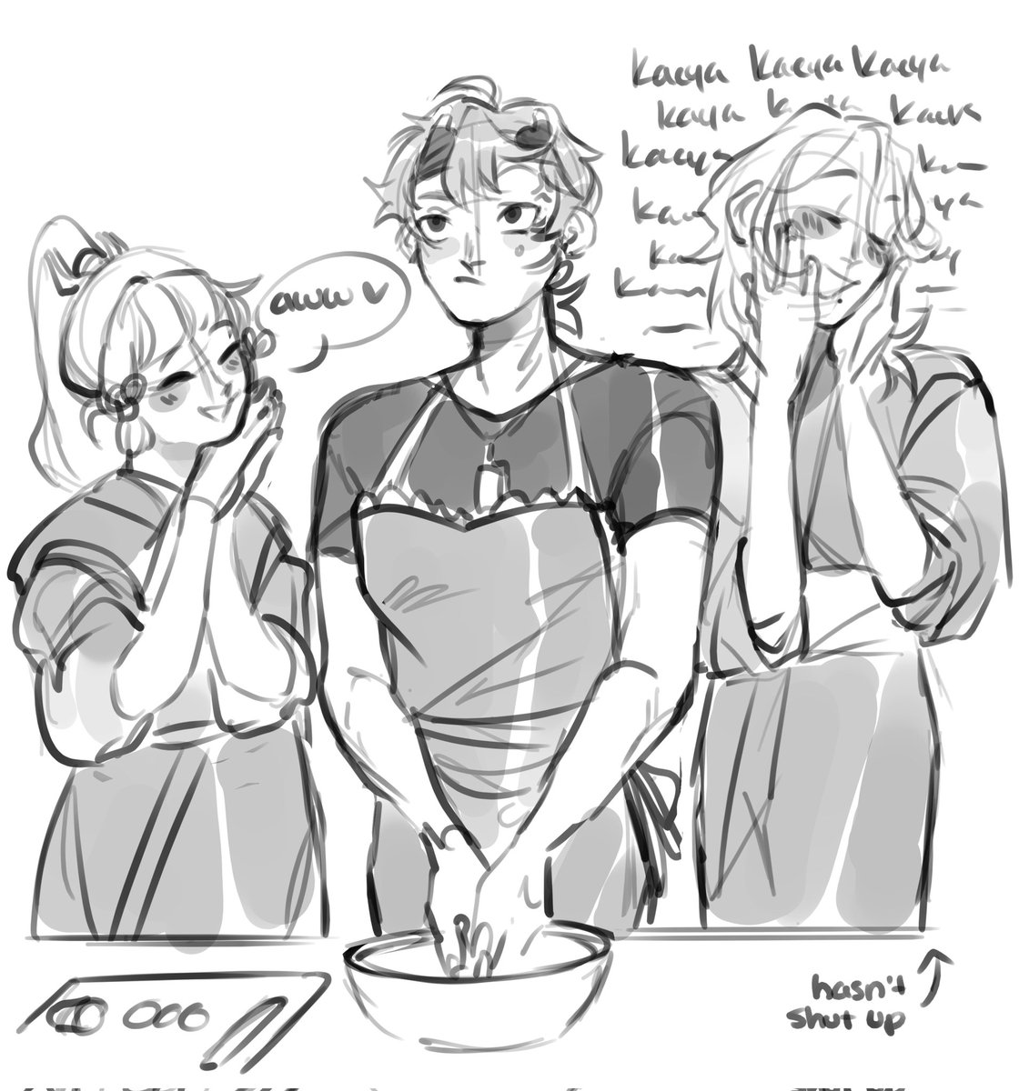 the kamisatos + thoma as siblings is soooo 