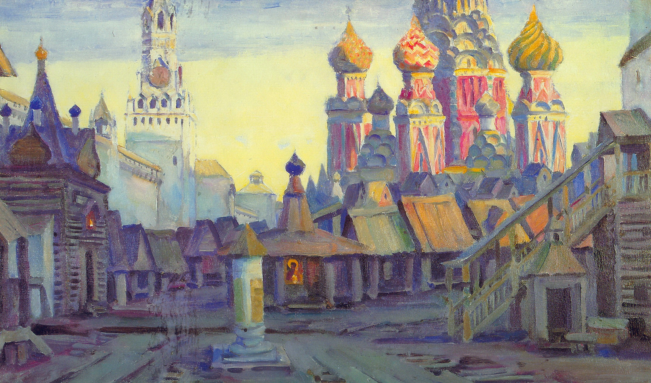 Аполлинарий Васнецов эскизы к опере Хованщина