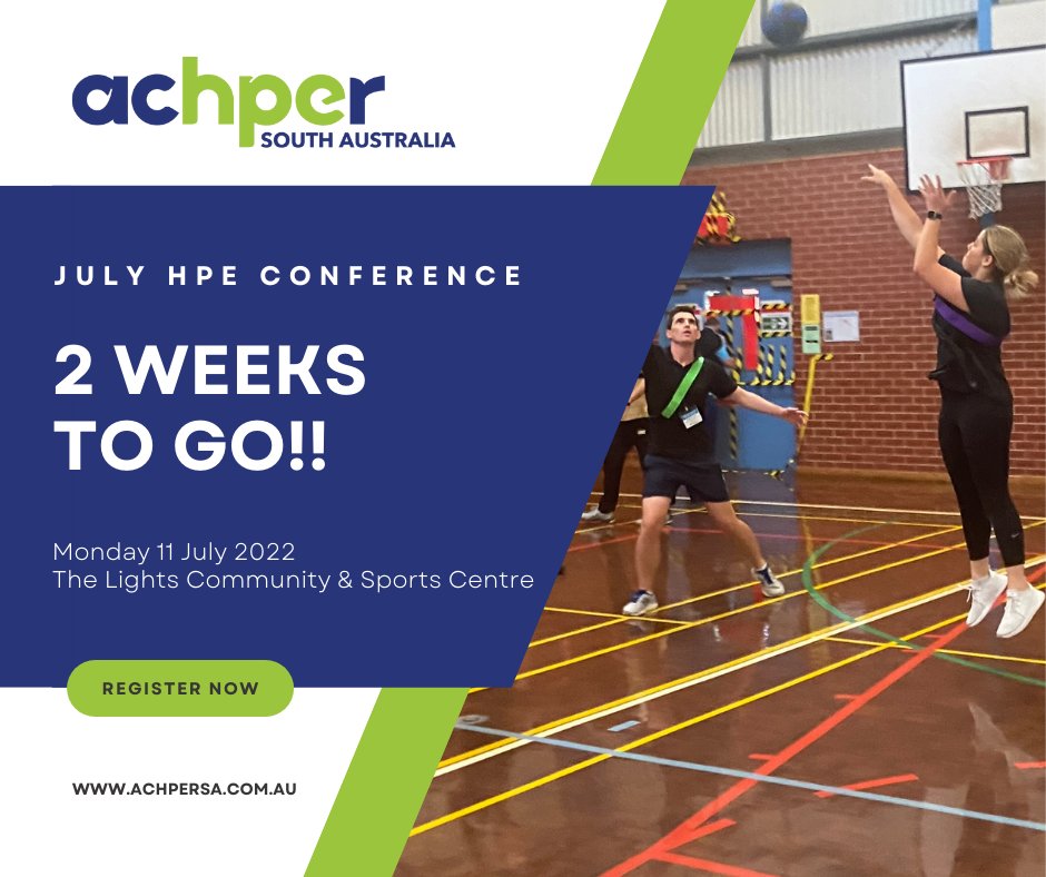 achpersa's tweet photo. The ACHPER SA July Conference is less than 2 weeks away! 🎉

Want to see what the day will be like?

Check out this video from our April Conference > https://t.co/ub2UtIpaRr https://t.co/bD2MYBV9l0