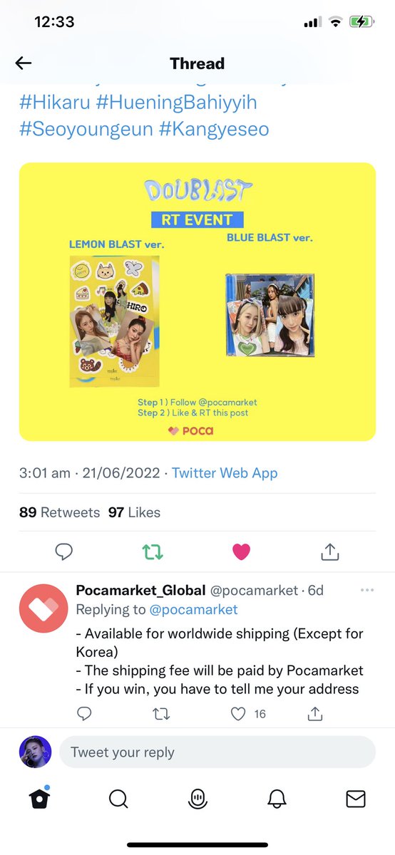 btstokio's tweet photo. @pocamarket done! https://t.co/Gk6WOSQBtY