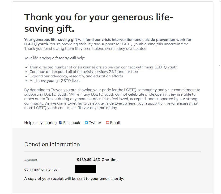 royaltriozine's tweet photo. The remaining funds from RTZ have been officially donated to the Trevor Project. Thank you everyone for your support! https://t.co/EonyCmE0zW