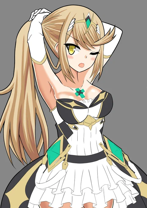 ゼノブレイド2ウェディングヒカリ今日はここまで 