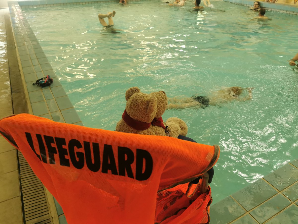 kelsey_simon's tweet photo. So Archie the Reading Bear is a Lifeguard and qualified Riding Instructor, who knew!? @NA_dolphins @114ColtmanSt https://t.co/9yH3FdoaQD