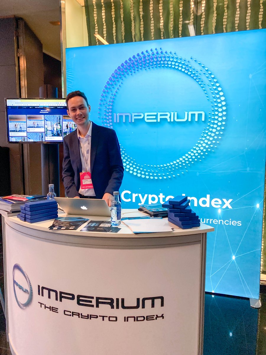 imperiumindex's tweet photo. 📸Wrapping up the day with a few more pics from the European Blockchain Convention

See you tomorrow as Liviu will join the conversation in the panel “Volatility vs. Stability: Indexes in Crypto”🗣
#Imperium #TheCryptoIndex #Barcelona #EBC #EuropeanBlockchainConvention #EBCfamily https://t.co/dYAnjjommK