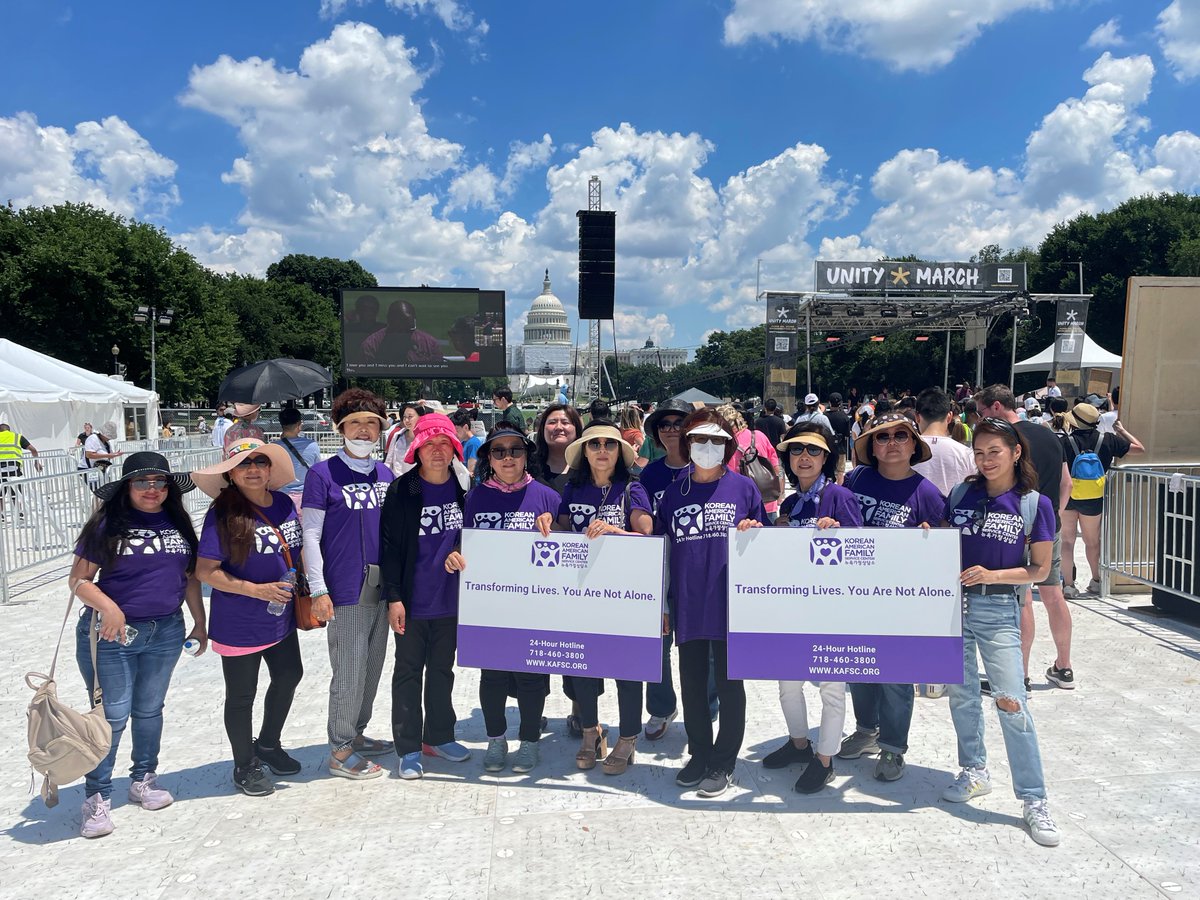 KAFSCNY's tweet photo. @KAFSCNY was proud to be part of the @unity_march , an Asian American Multicultural event to promote socioeconomic and cultural equity, racial justice, and solidarity. Thanks to all who came out to Washington D.C to support #UnityMarch2022 https://t.co/UwvHRARyFD