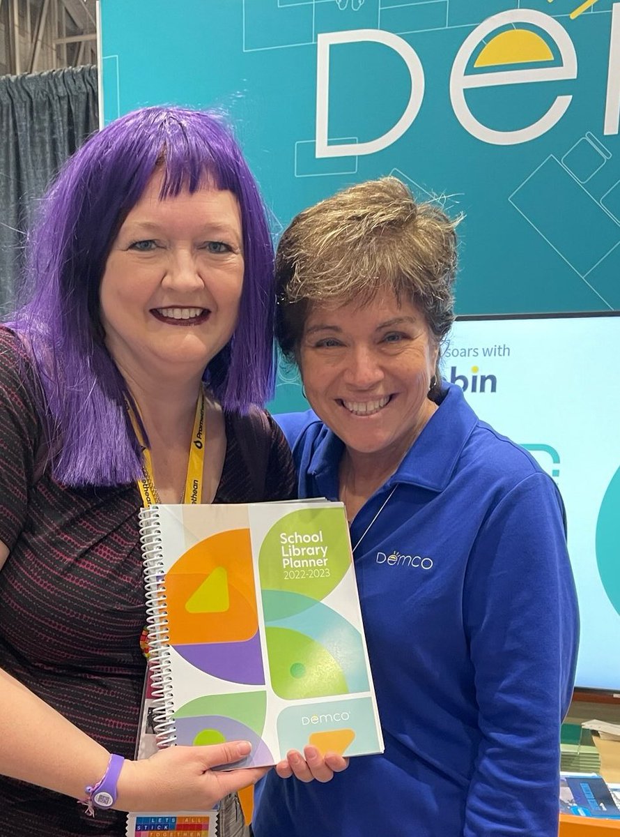 lieberrian's tweet photo. My brand new School Library Planner in partnership with @demco is hot off the press and in my hands! #ISTELive #ISTE22 #ISTE #ISTELive2022 #whatlibrariansdo #tlchat #futurereadibs @istelib https://t.co/hAeJdJGEVJ