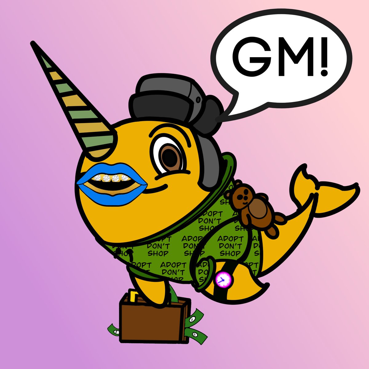 So many Narwhals have been minted and revealed! We can't wait to see more!
#NFTCommunity #NFTProject #AdoptDontShop