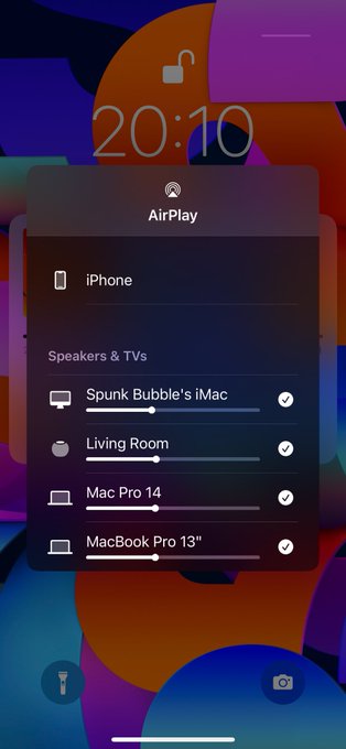 2 pic. When u realise u can link every single Apple device u own into one of the best tunes going whole