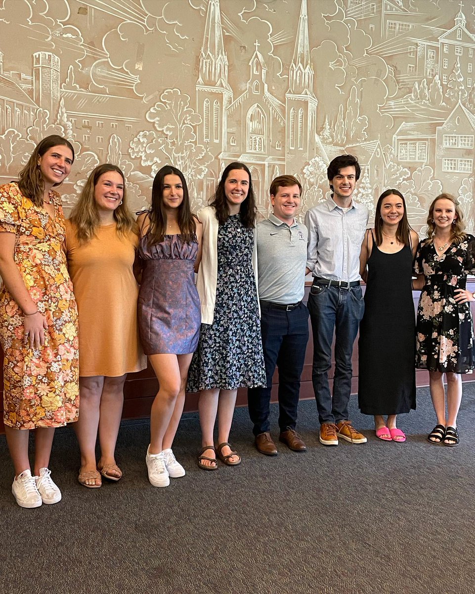 Yesterday we welcomed the 22nd class of AVs into our alumni family ❤️ We are very proud of this group &amp; their commitment to living out the values of community, service, and spirituality. We can’t wait to see how your AV experience continues to impact your lives moving forward!