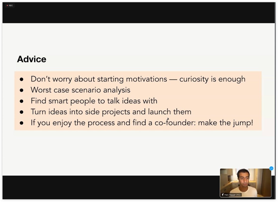 jasonkylefrank's tweet image. Day 1 of Y Combinator&apos;s Startup School 2022!

Awesome talks by @gralston @harjtaggar and @snowmaker 

#Entrepreneur #startups